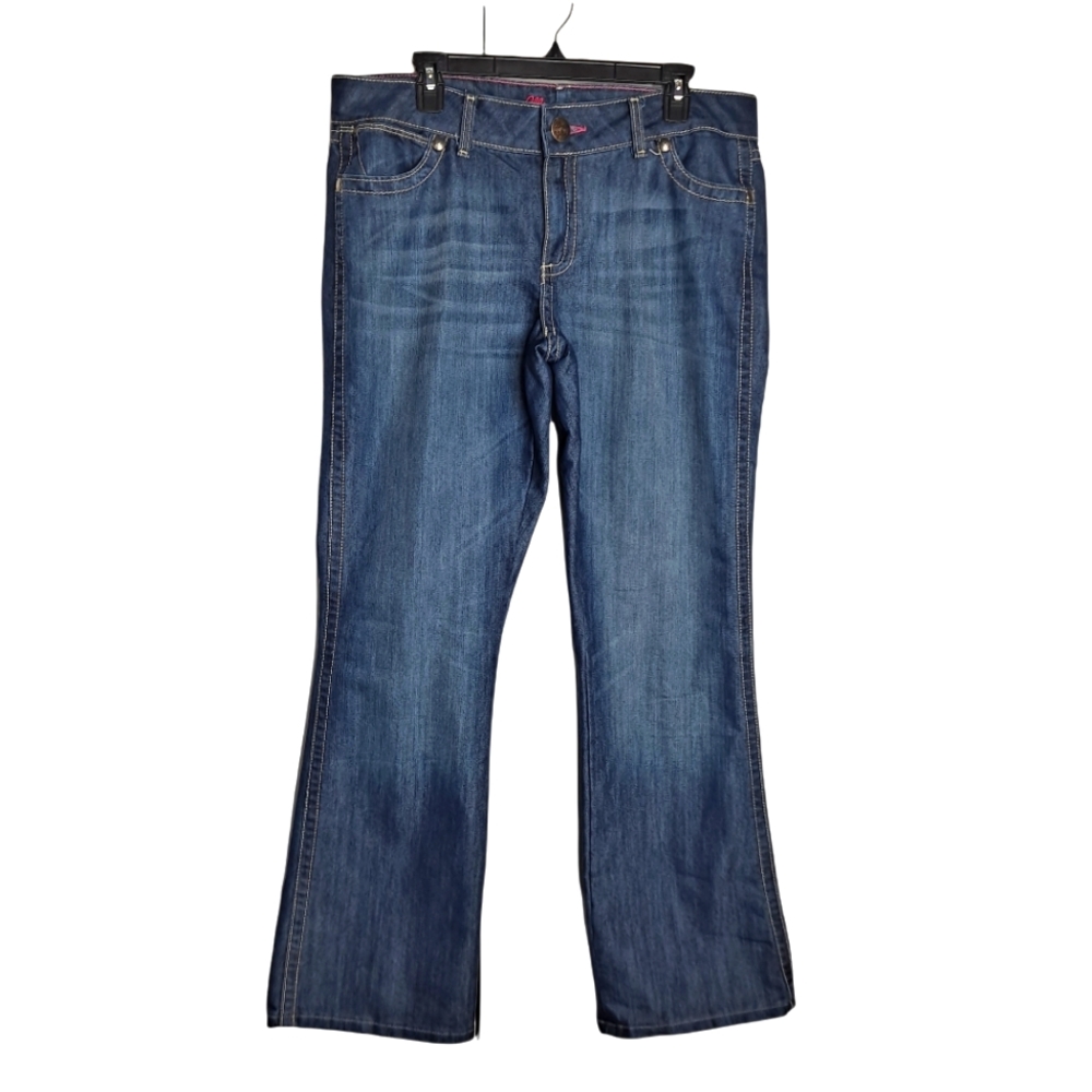 Wrangler Bootcut Jeans 13/14 X 32 New Medium Wash